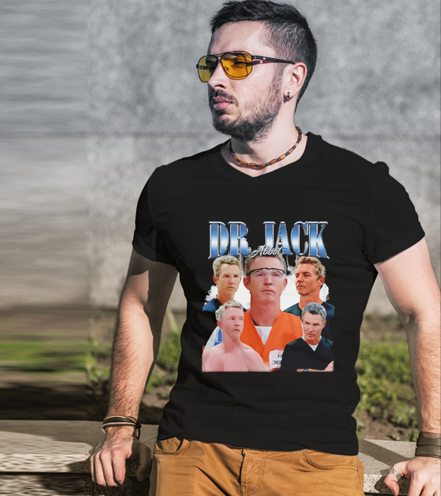 Dr Jack Abbot Picture Collage T-Shirt