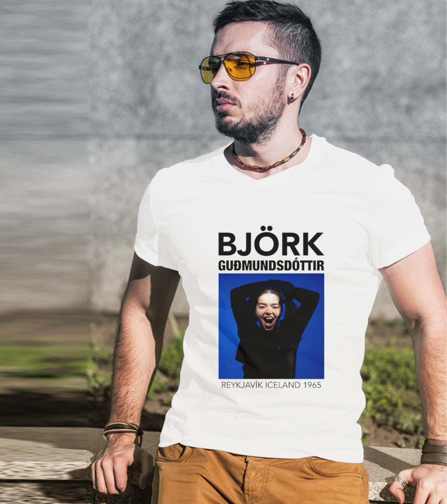 BJÖRK Guðmundsdóttir Reykjavík Iceland 1965 T-Shirt