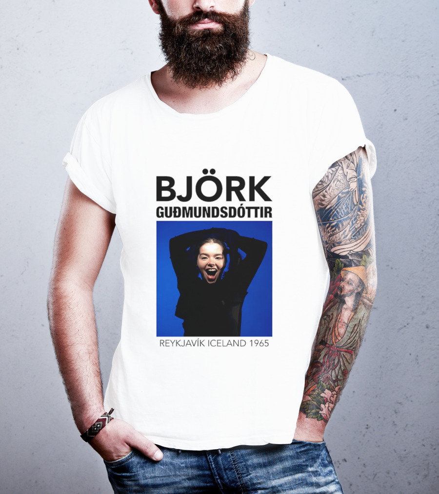 BJÖRK Guðmundsdóttir Reykjavík Iceland 1965 T-Shirt