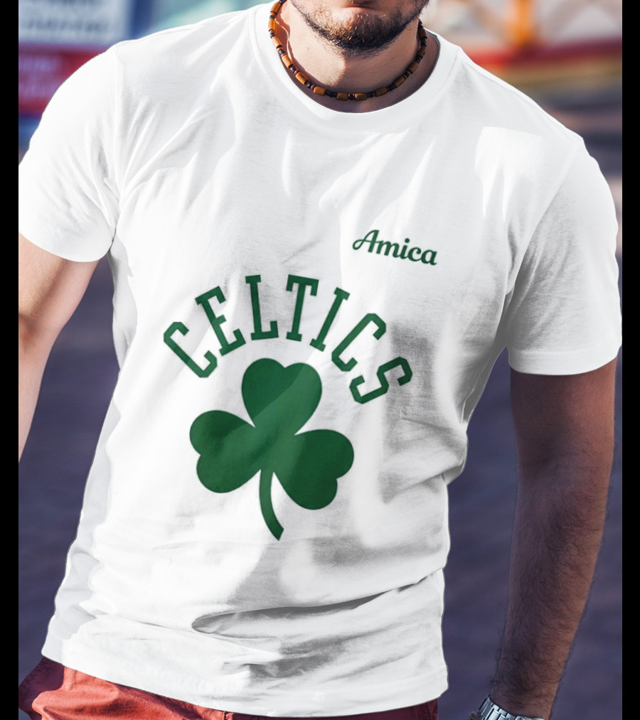 Celtics Amica Shamrock Tatum Back To 0 T-Shirt