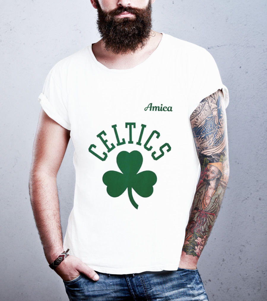 Celtics Amica Shamrock Tatum Back To 0 T-Shirt