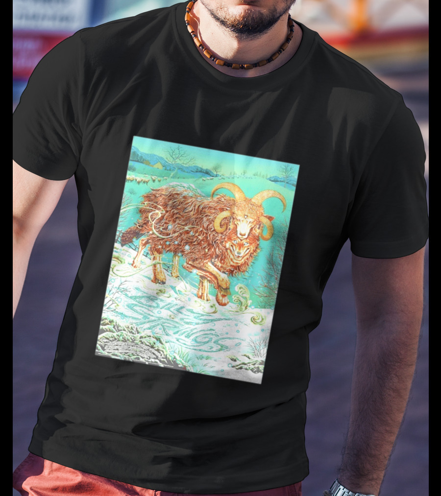 Billy Strings Asheville North Carolina 2026 Sheep Face T-Shirt