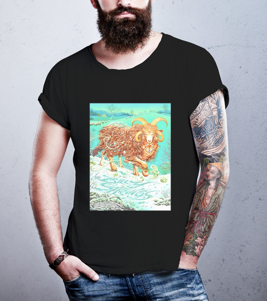 Billy Strings Asheville North Carolina 2026 Sheep Face T-Shirt