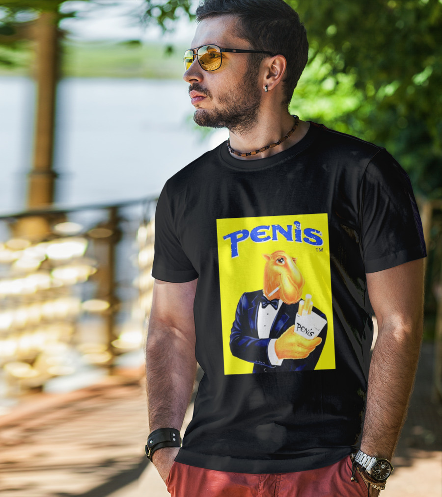 Penis Camel Smoking Meme T-Shirt