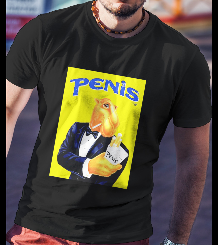 Penis Camel Smoking Meme T-Shirt