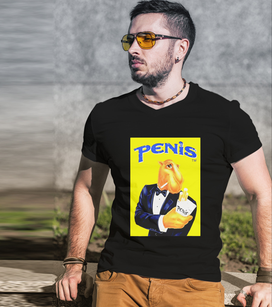 Penis Camel Smoking Meme T-Shirt