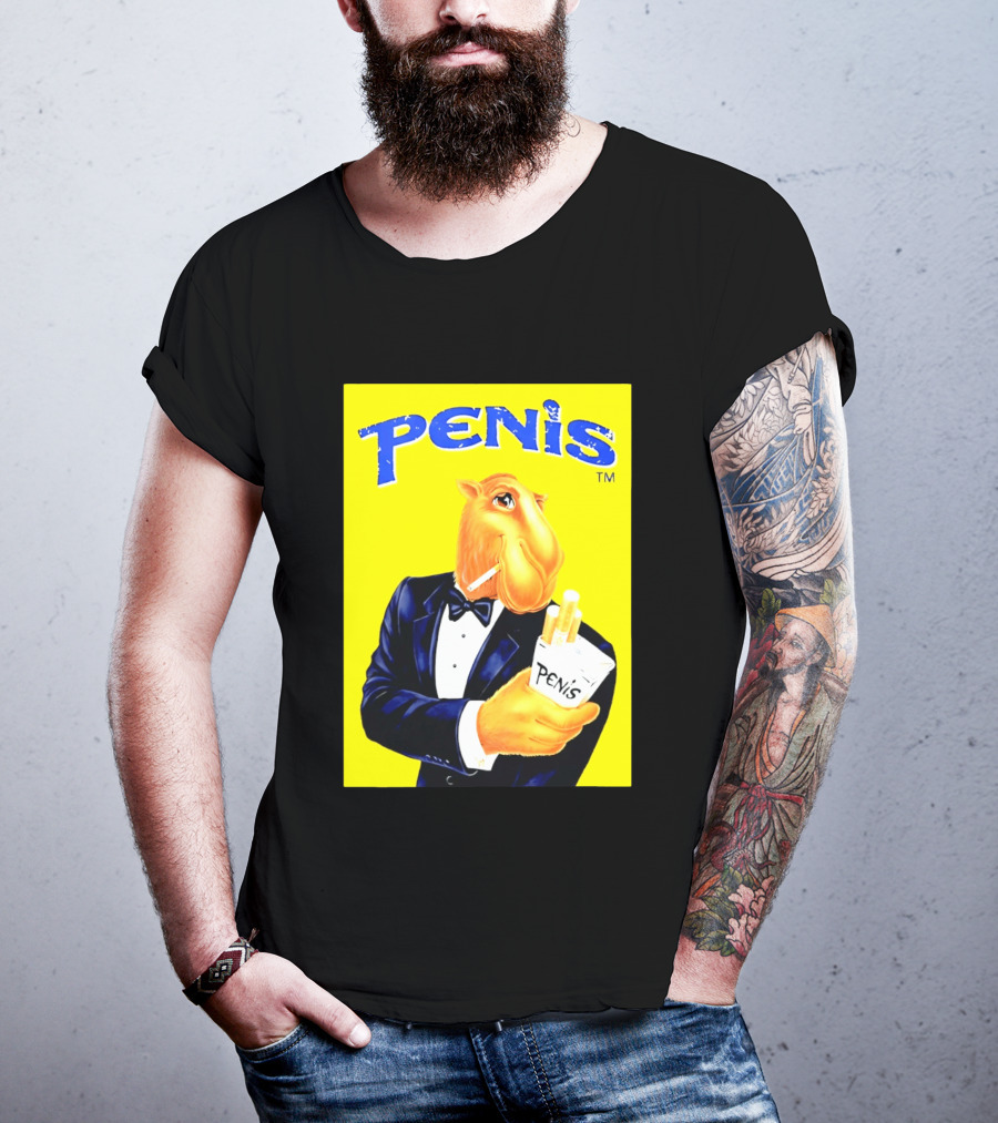 Penis Camel Smoking Meme T-Shirt
