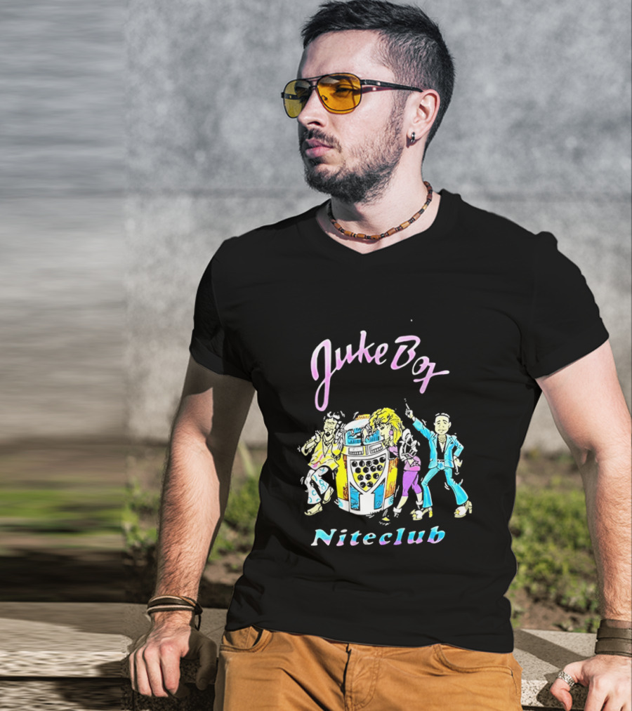 Juke Box Niteclub Retro Dance Party T-Shirt