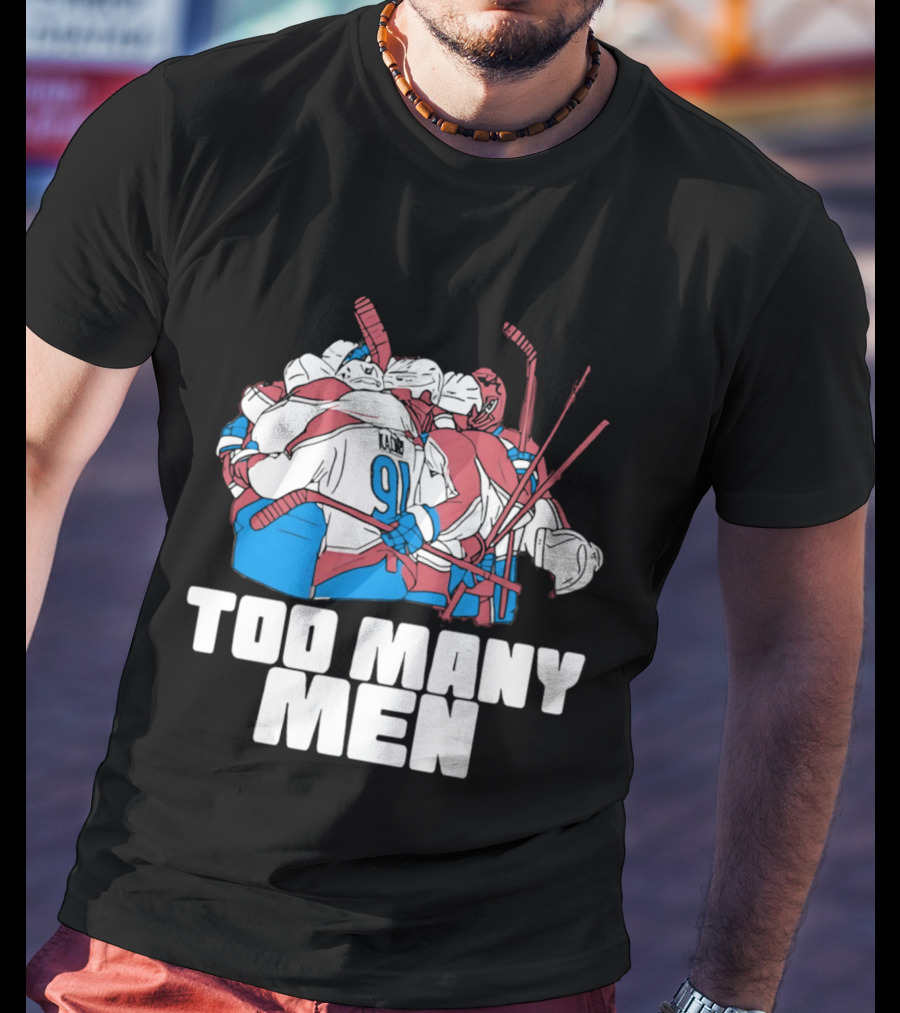 Kadri Hockey Too Many Men 91 Pile T-Shirt