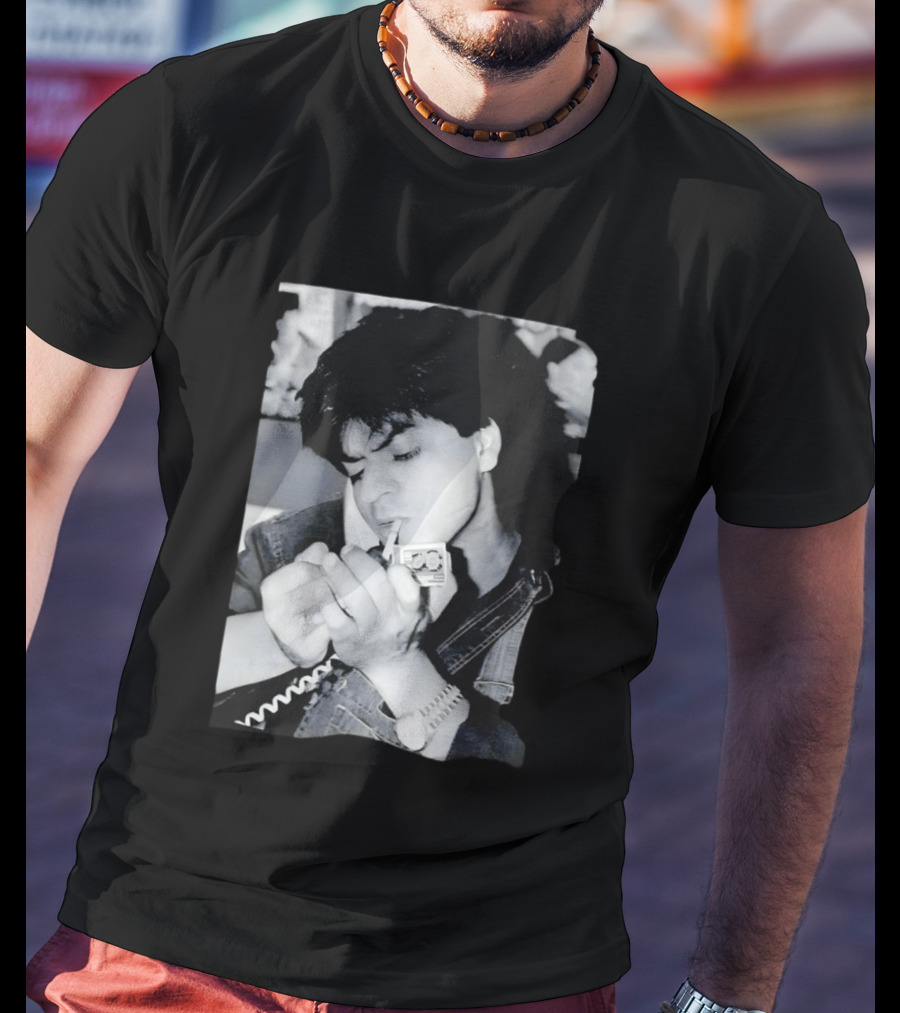 Shah Rukh Khan Iconic Smoking Bollywood T-Shirt