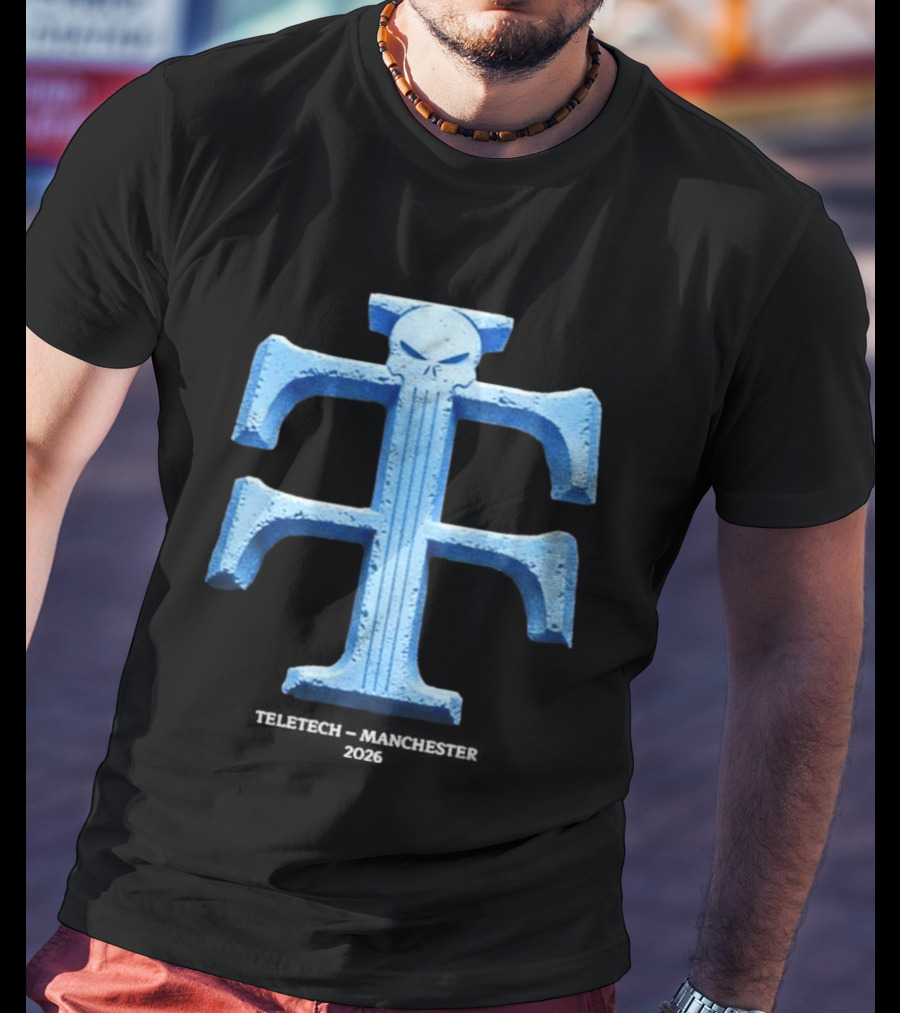 Teletech Punisher Iconic Skull T-Shirt
