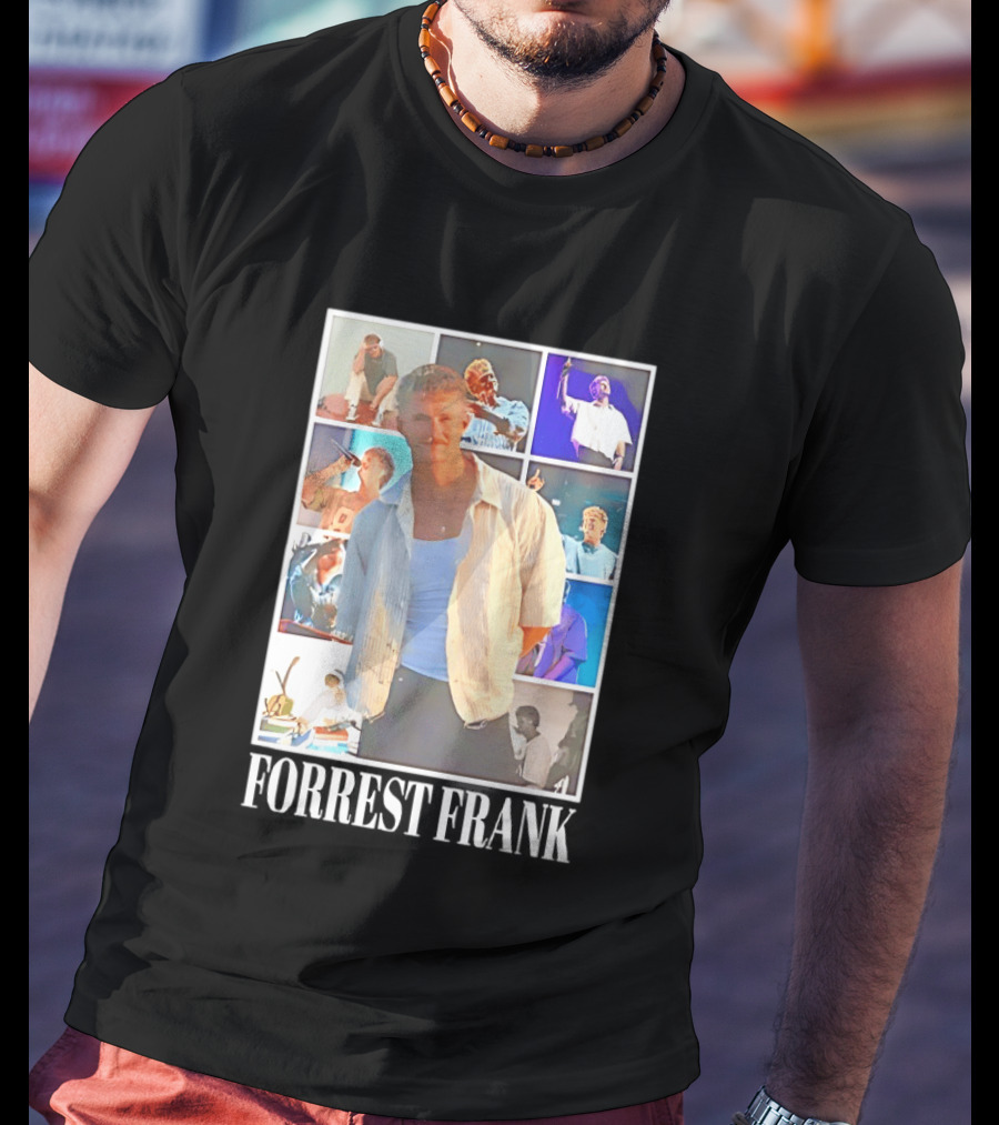Forrest Frank Tour 2023 Live Performance Collage T-Shirt