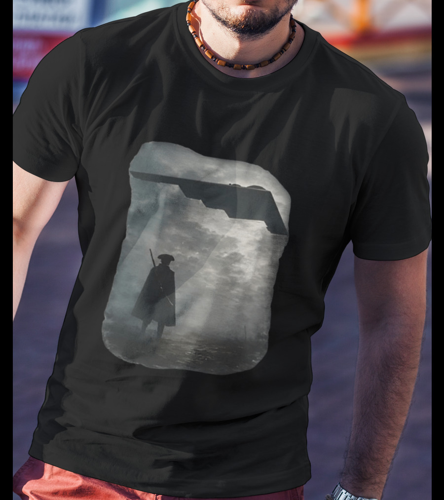 Freedom Dorito Revolutionary War Soldier With Stealth Bomber T-Shirt