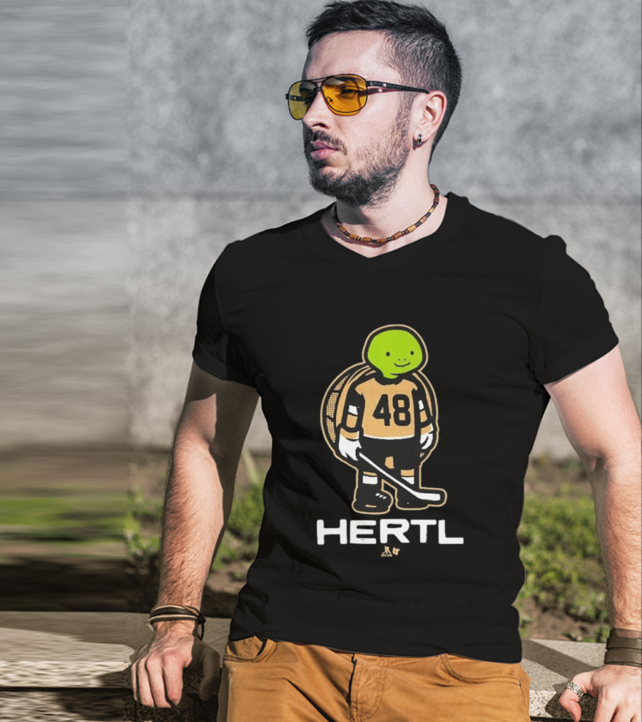 Tomas Hertl 48 Turtle Hockey Player T-Shirt