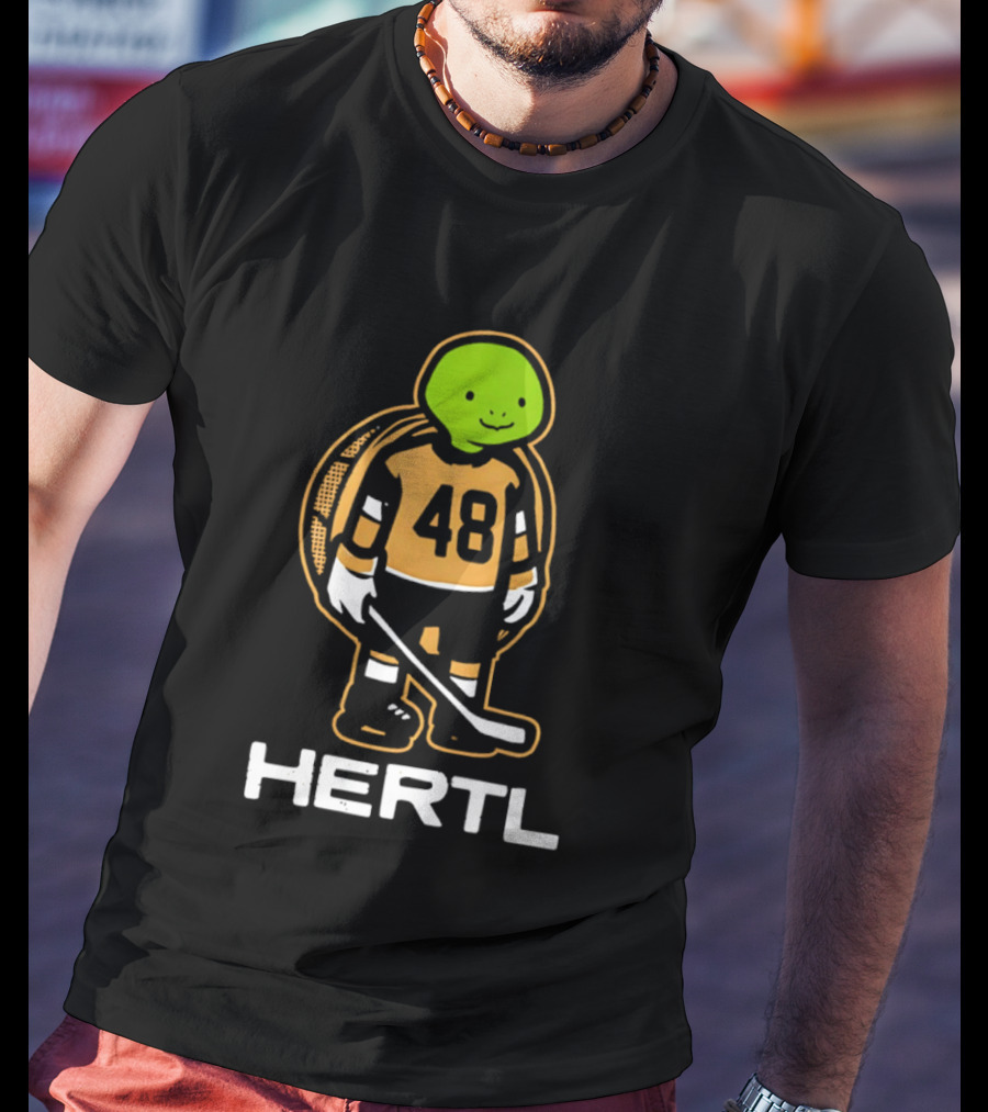 Tomas Hertl 48 Turtle Hockey Player T-Shirt