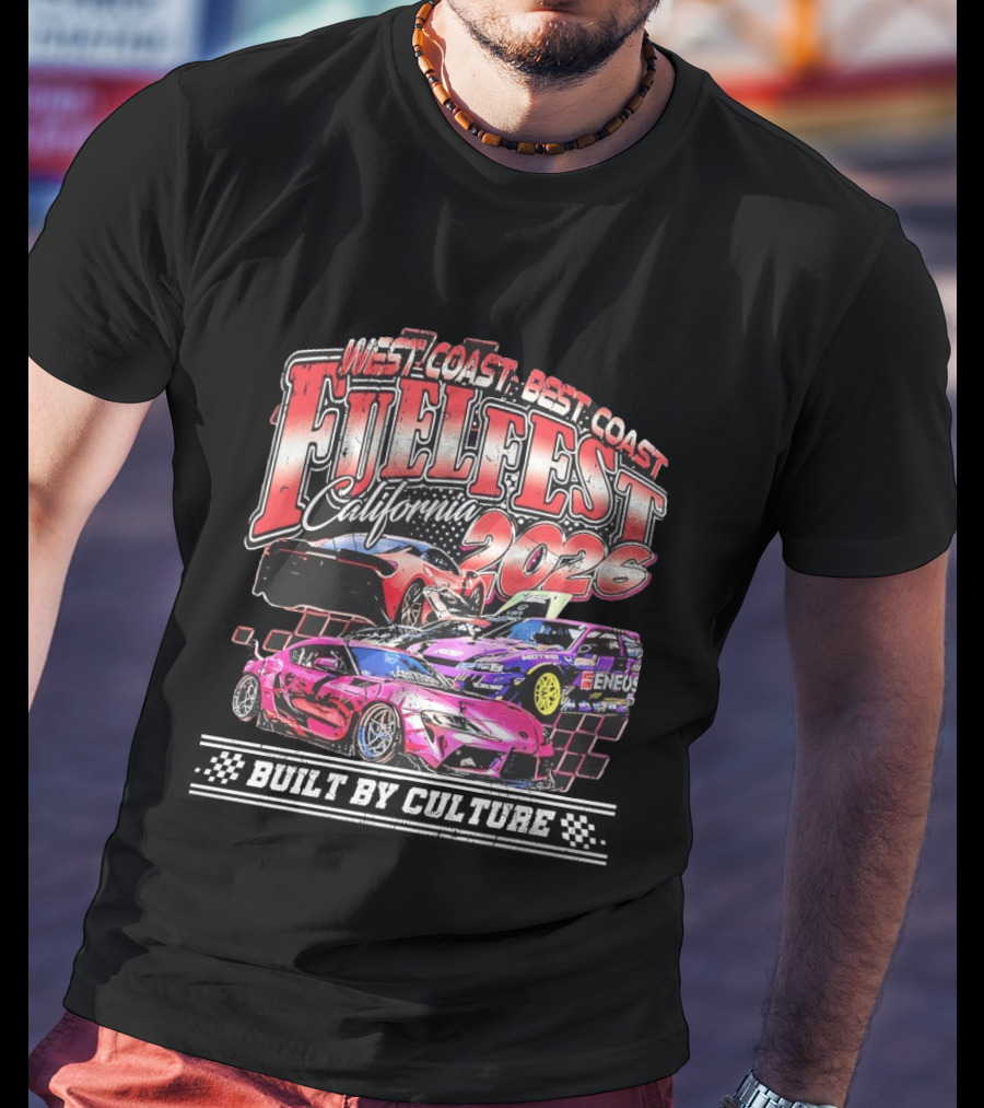 West Coast Best Coast Fuel Fest California 2026 Racing Cars Enjoi Eneos Motegi T-Shirt