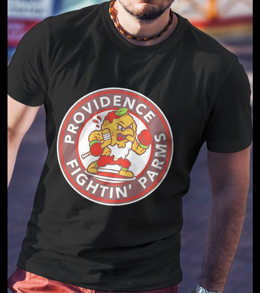 Providence Fightin' Parms Hockey Pepper T-Shirt