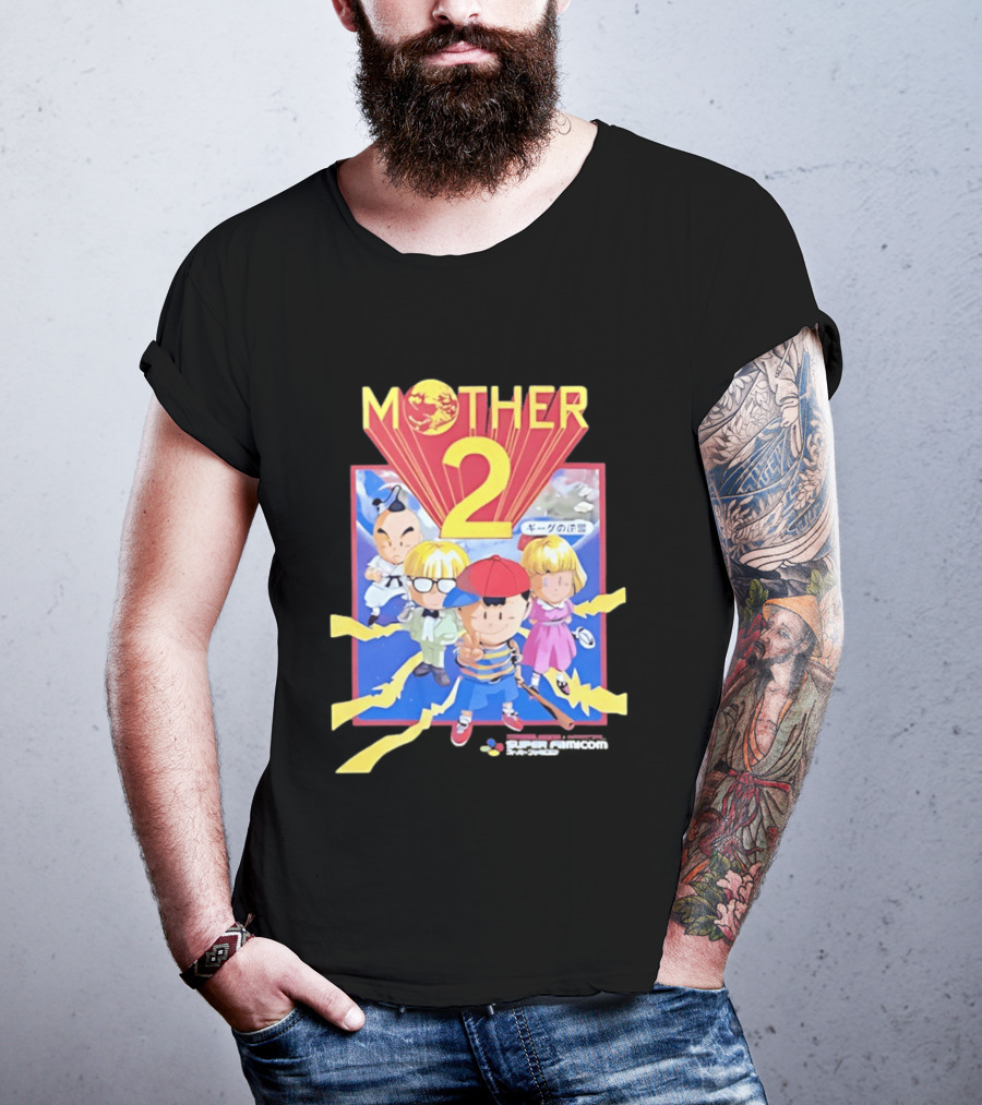 Mother 2 EarthBound Super Famicom Characters Japan T-Shirt