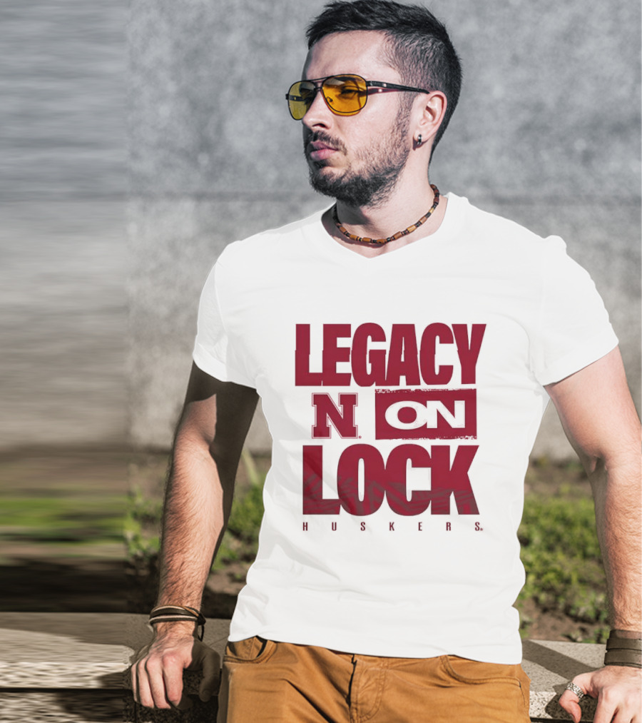 Legacy N Lock Huskers 2026 T-Shirt