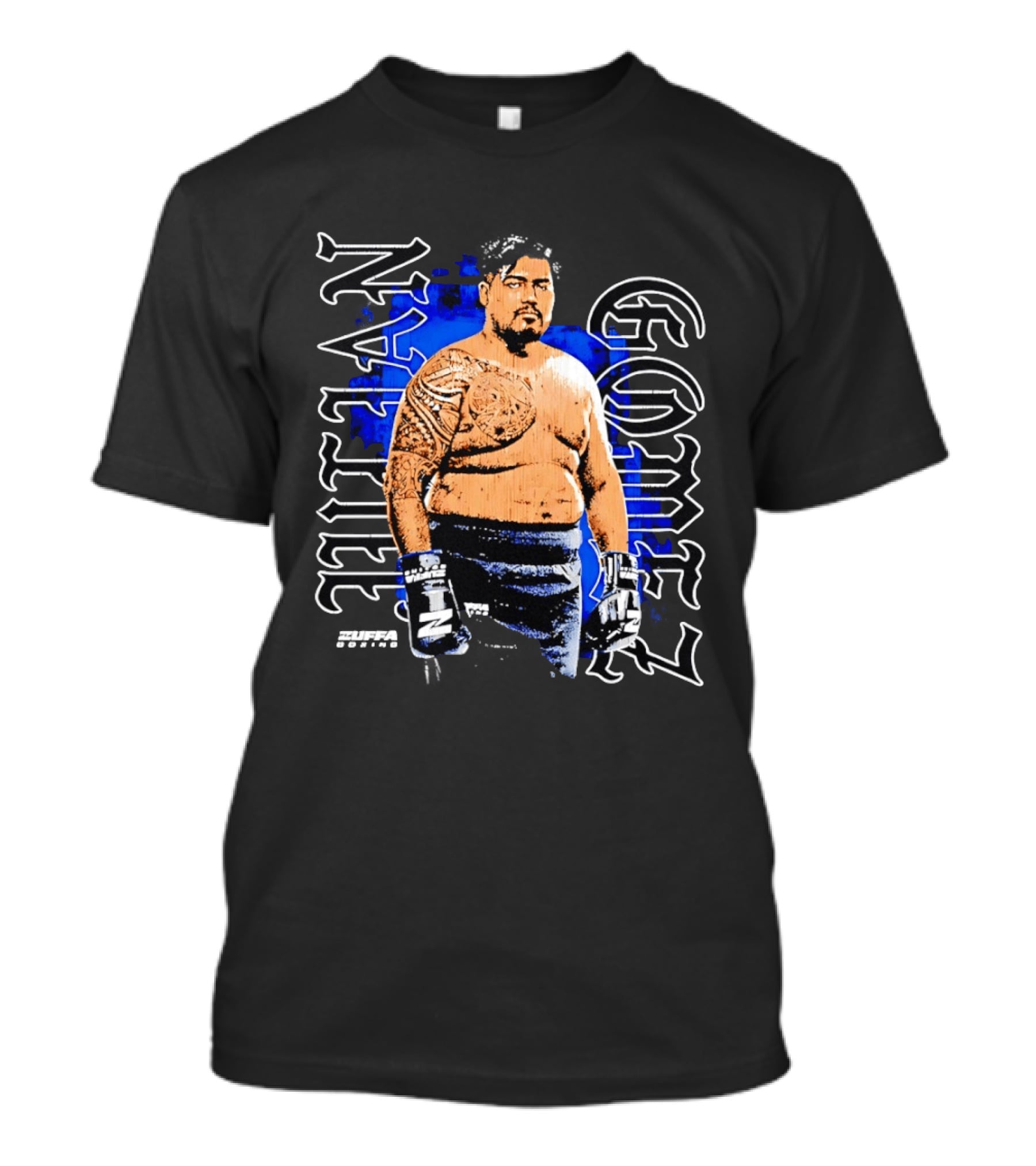 Zuffa Boxing Julian Gomez Tattoo Gloves Vertical T-Shirt