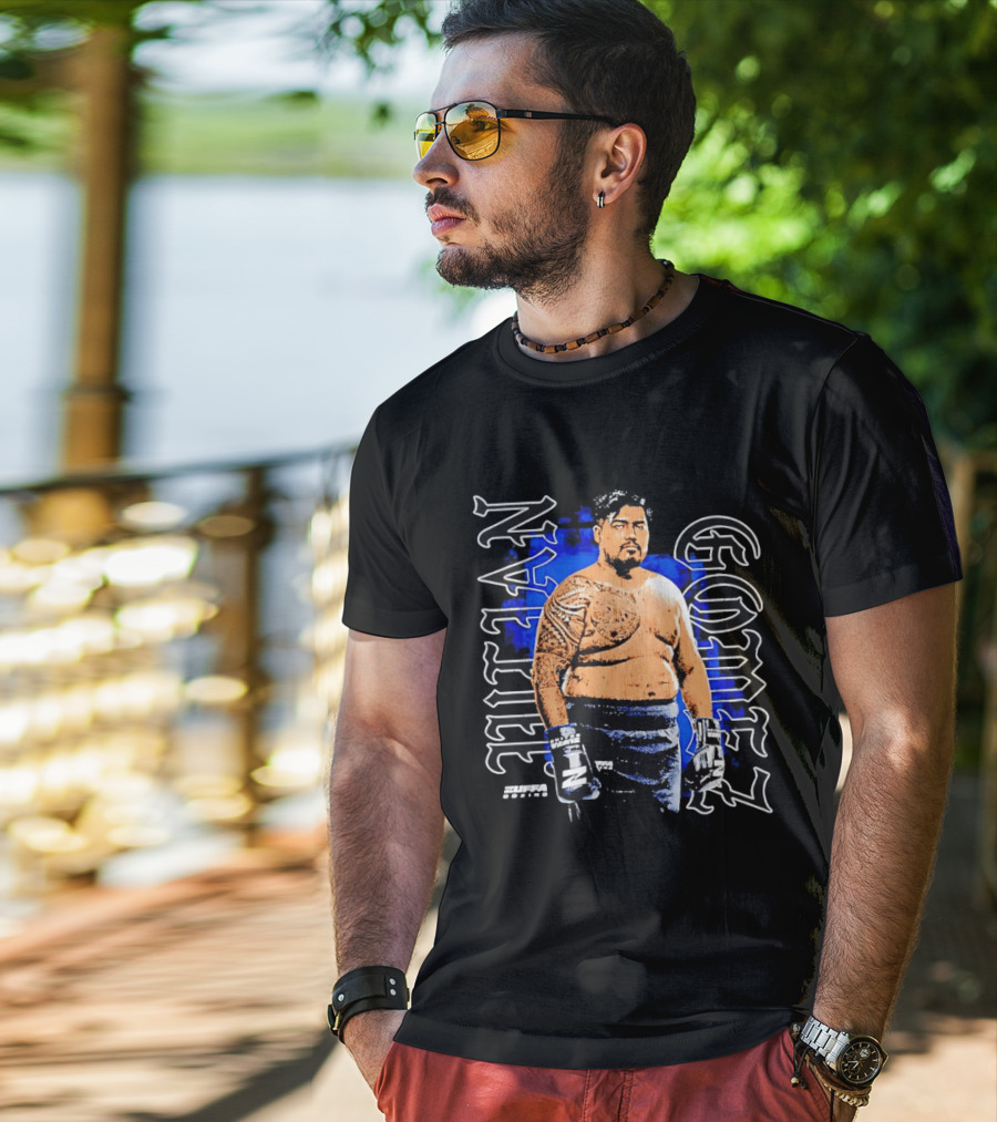 Zuffa Boxing Julian Gomez Tattoo Gloves Vertical T-Shirt