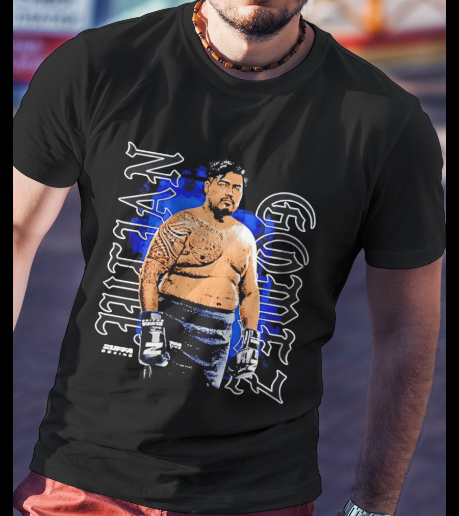 Zuffa Boxing Julian Gomez Tattoo Gloves Vertical T-Shirt