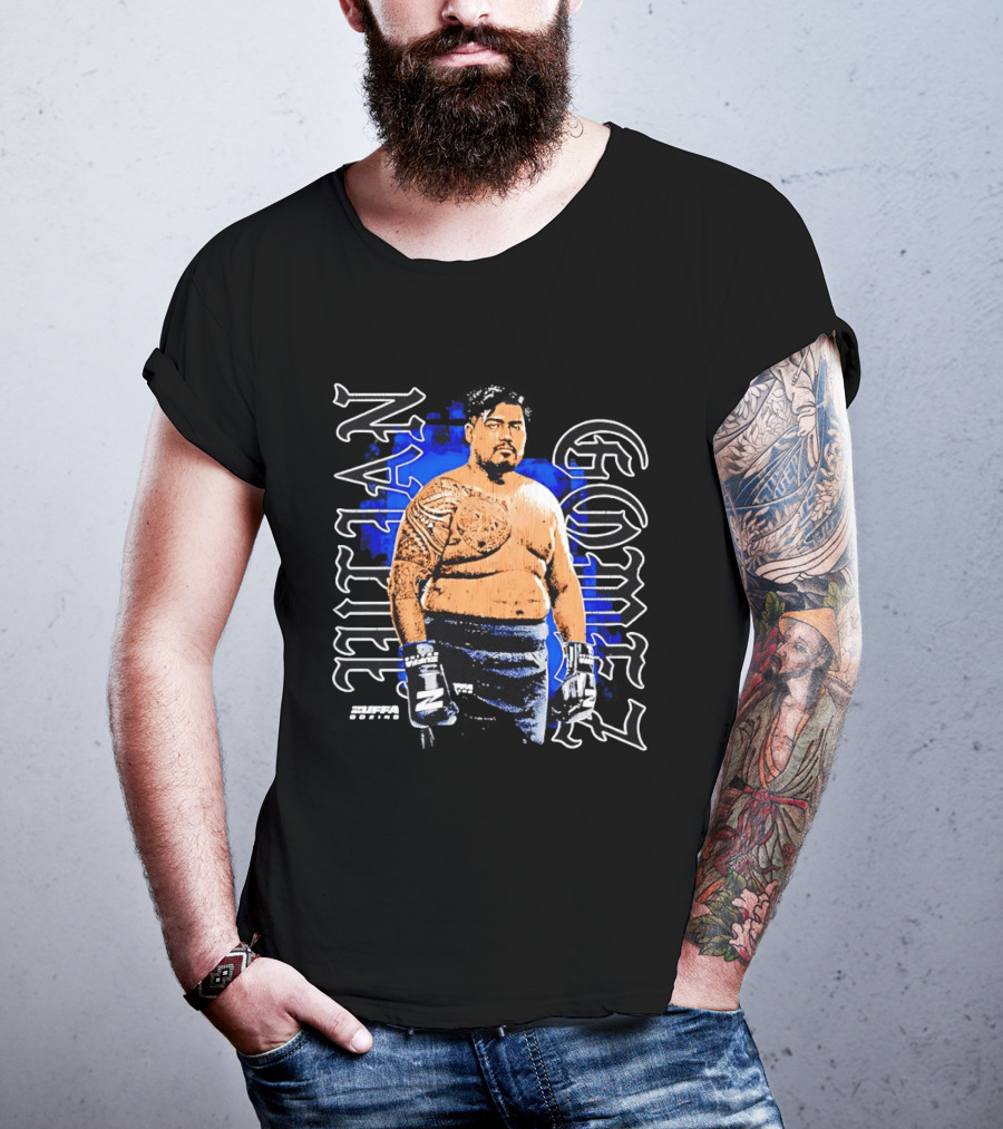Zuffa Boxing Julian Gomez Tattoo Gloves Vertical T-Shirt