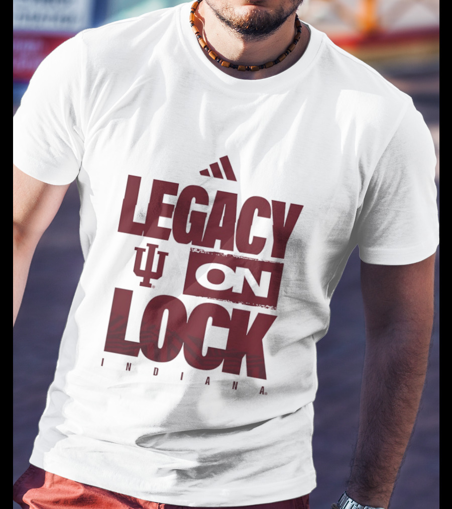 Legacy On Lock Indiana Hoosiers IU T-Shirt