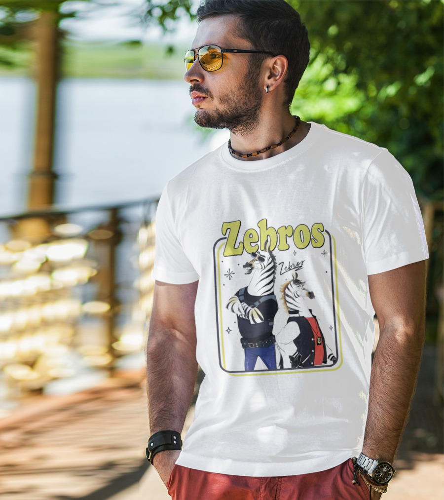 Zebros Zebras Disneyland Family Vacation 2026 T-Shirt