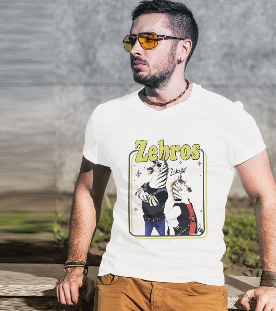 Zebros Zebras Disneyland Family Vacation 2026 T-Shirt
