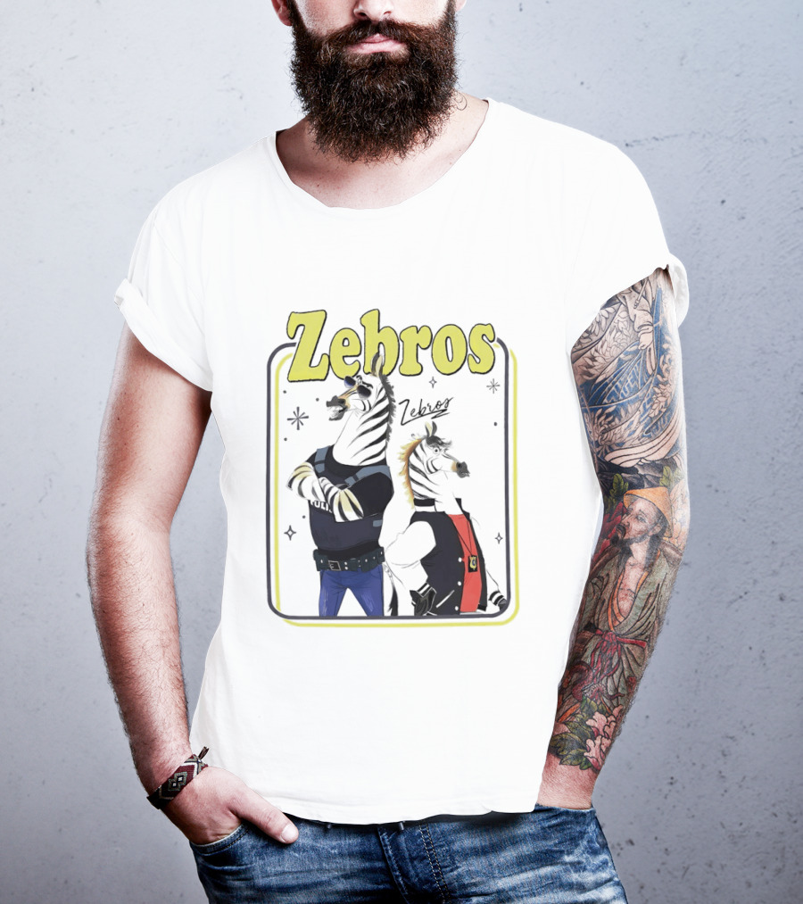 Zebros Zebras Disneyland Family Vacation 2026 T-Shirt