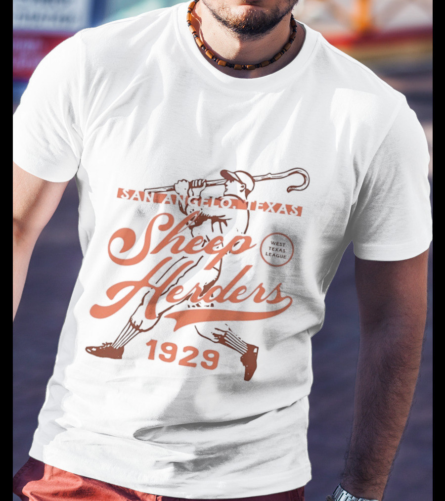 San Angelo Sheep Herders 1929 Texas T-Shirt