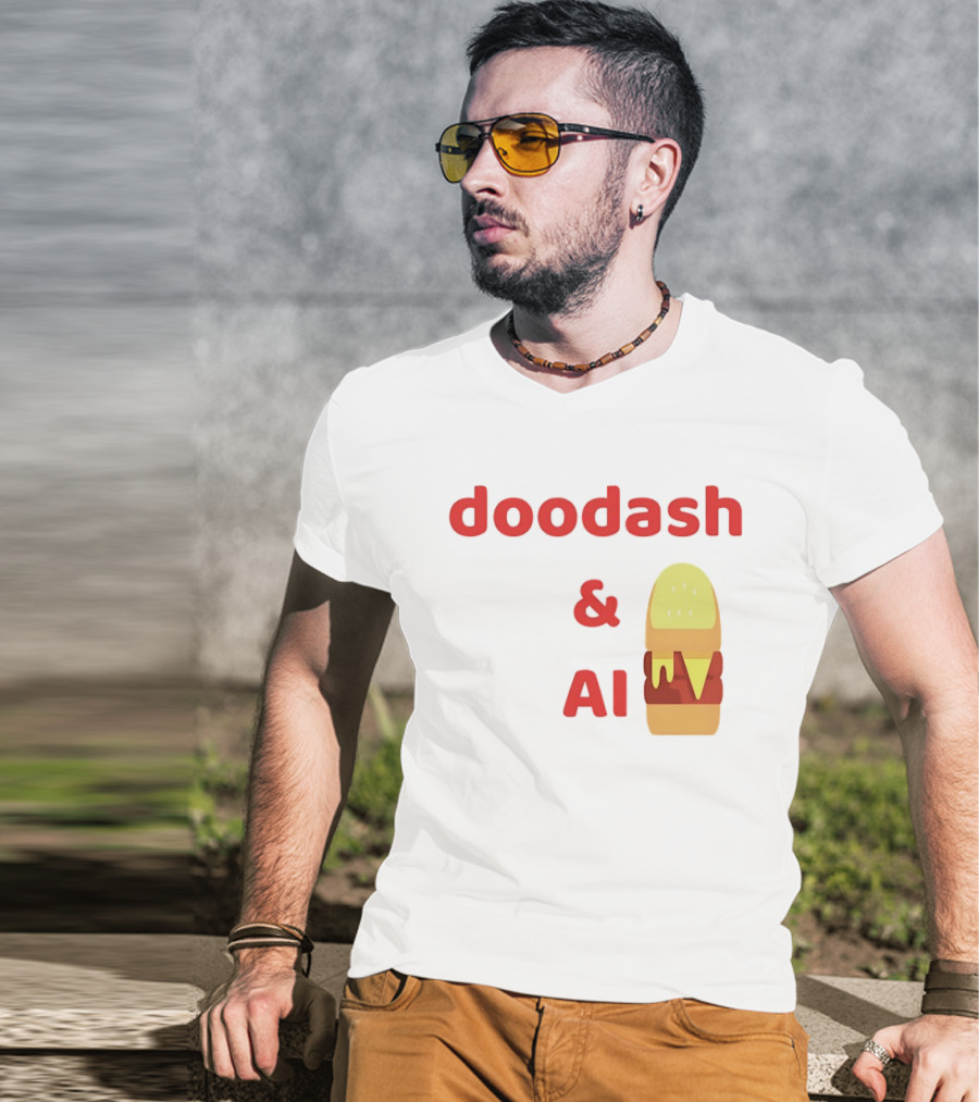 Doodash And AI Sandwich Humor T-Shirt