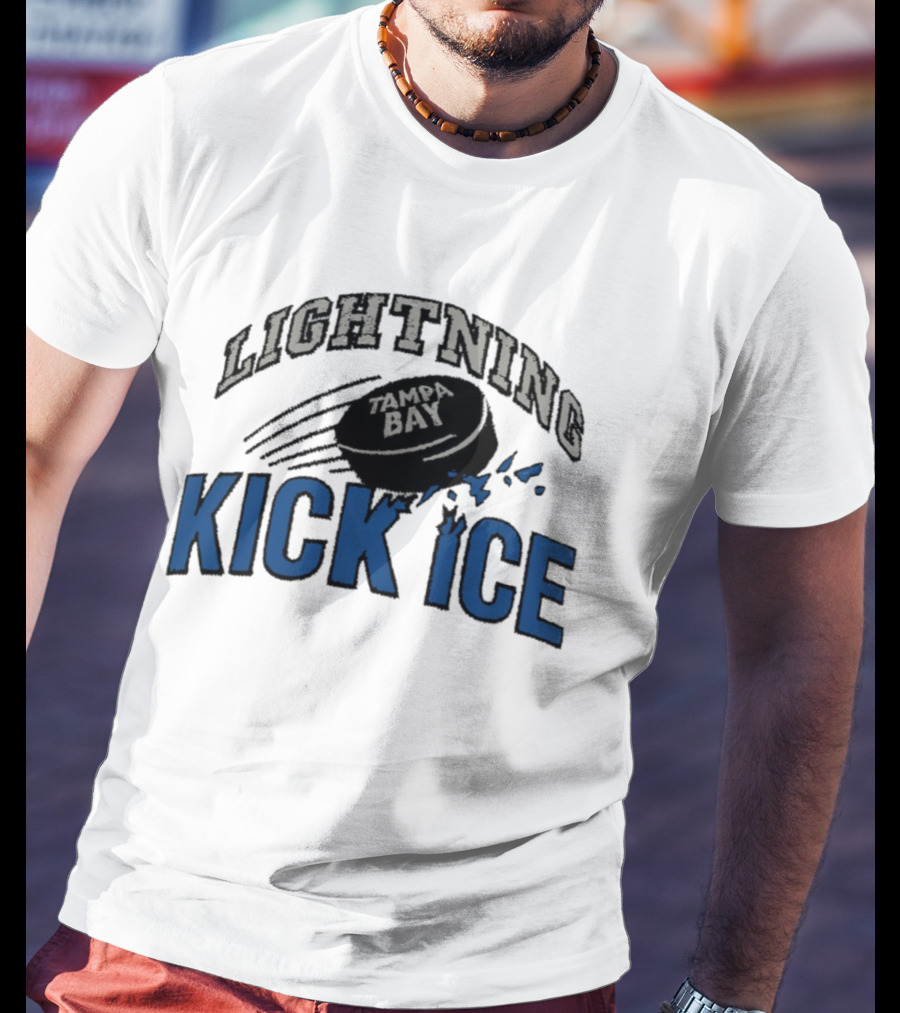 Tampa Bay Lightning Kick Ice Hockey NHL 2026 T-Shirt