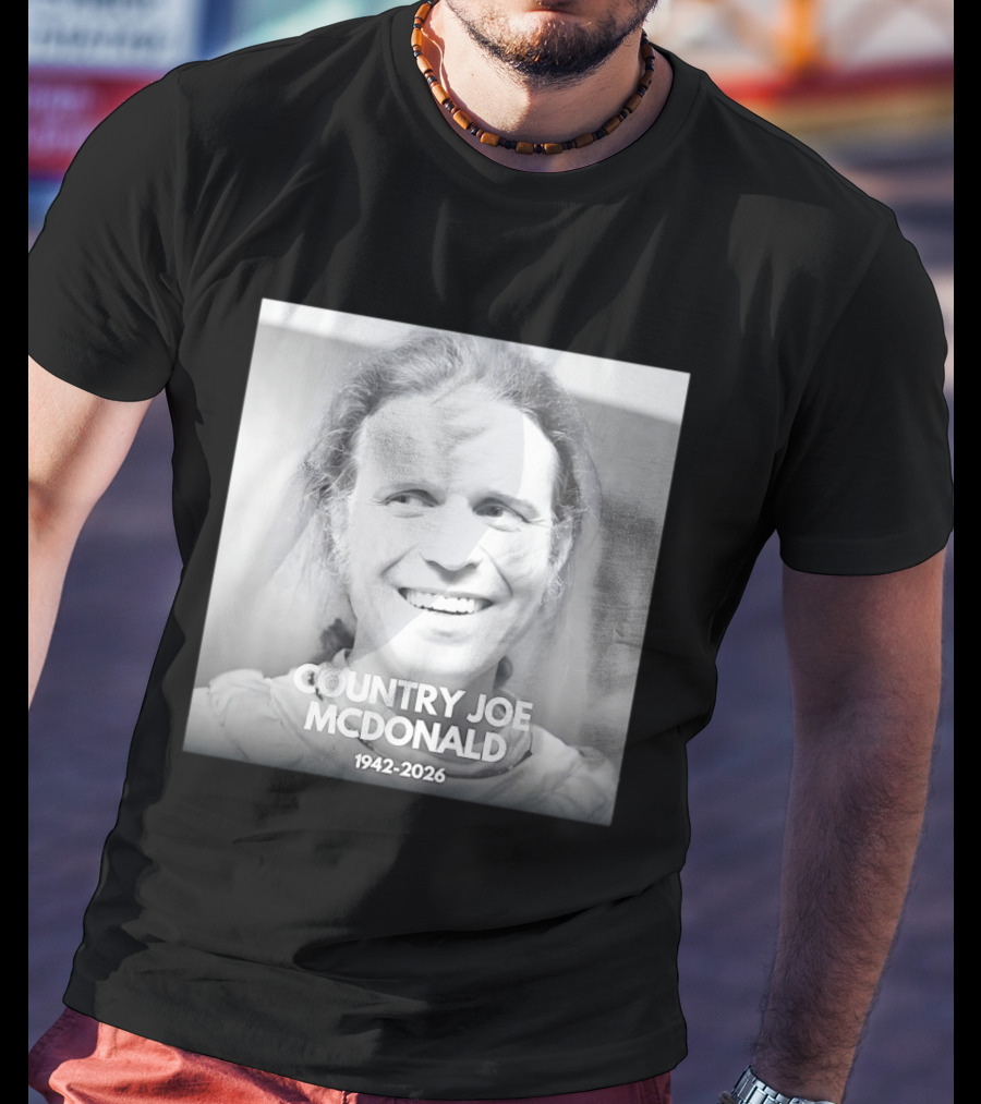 Country Joe Mcdonald 1942 2026 T-Shirt