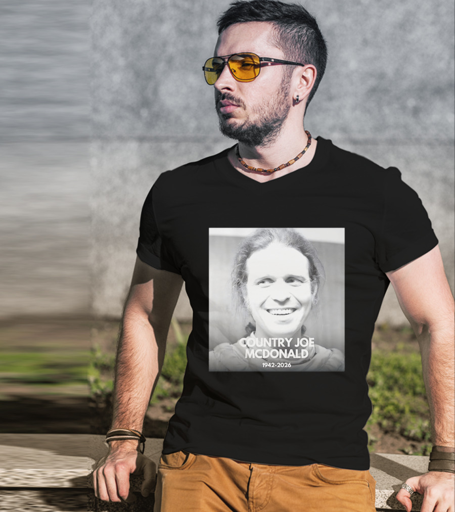 Country Joe Mcdonald 1942 2026 T-Shirt