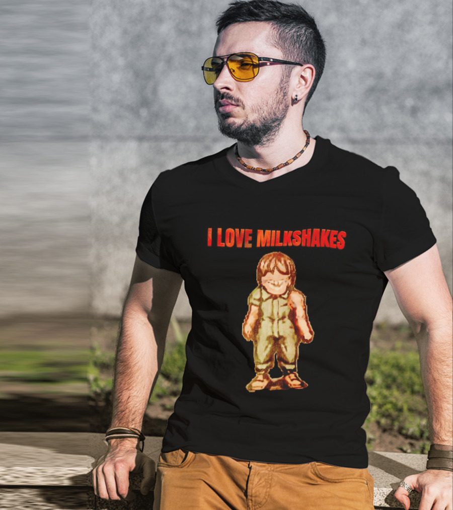I Love Milkshakes Chucky T-Shirt