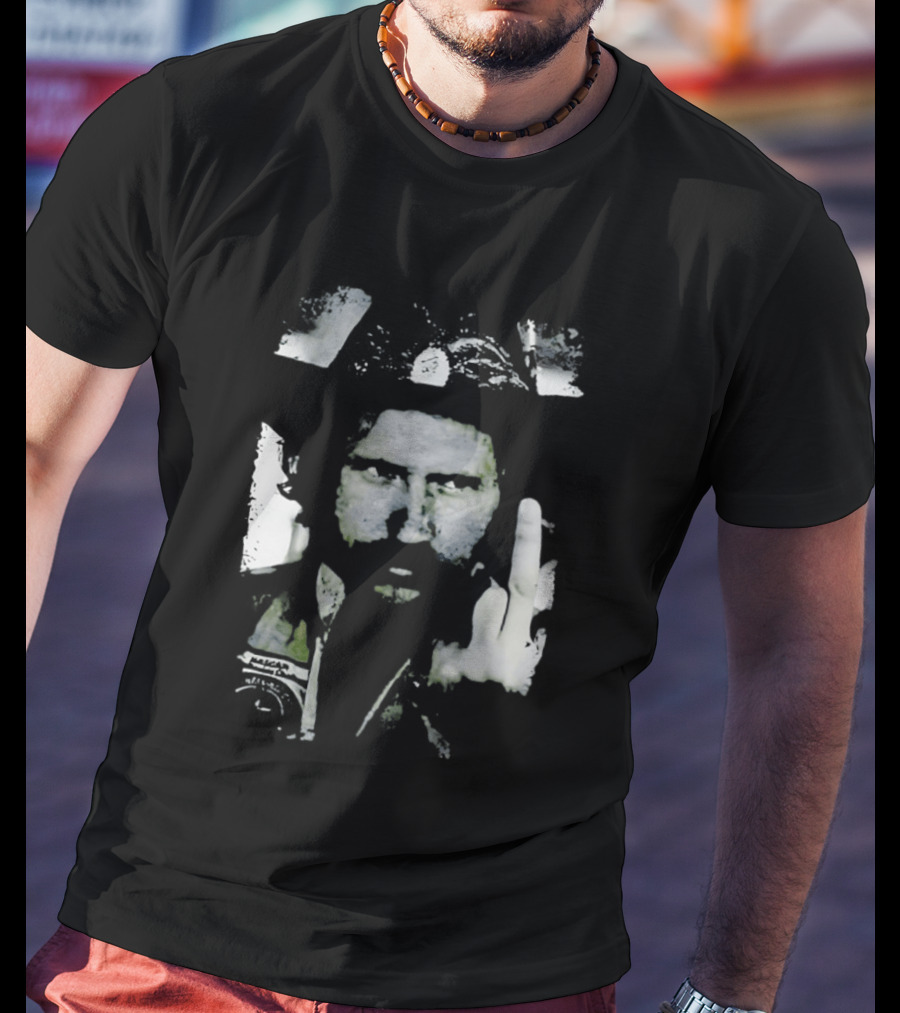 Dale Earnhardt Racing Iconic Gesture Nascar Legend T-Shirt