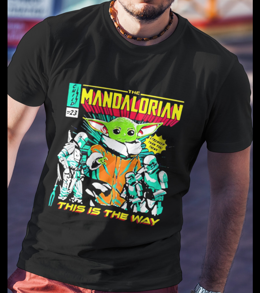 The Mandalorian Baby Yoda This Is The Way Comic Issue 29 T-Shirt
