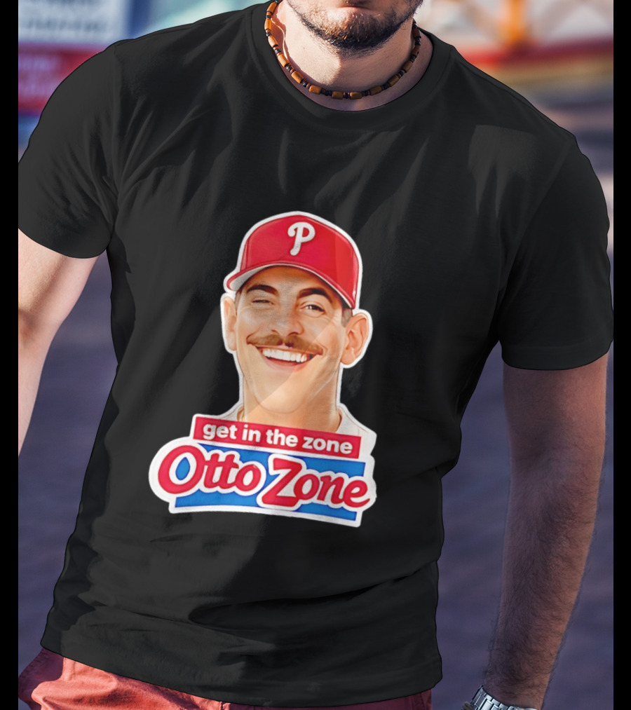 Philadelphia Phillies Mike Schmidt Get In The Zone Otto Zone T-Shirt