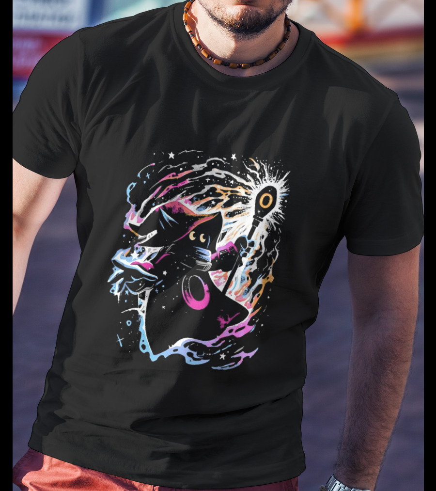 Orko Heroic Little Magician Cosmic Power Wand T-Shirt