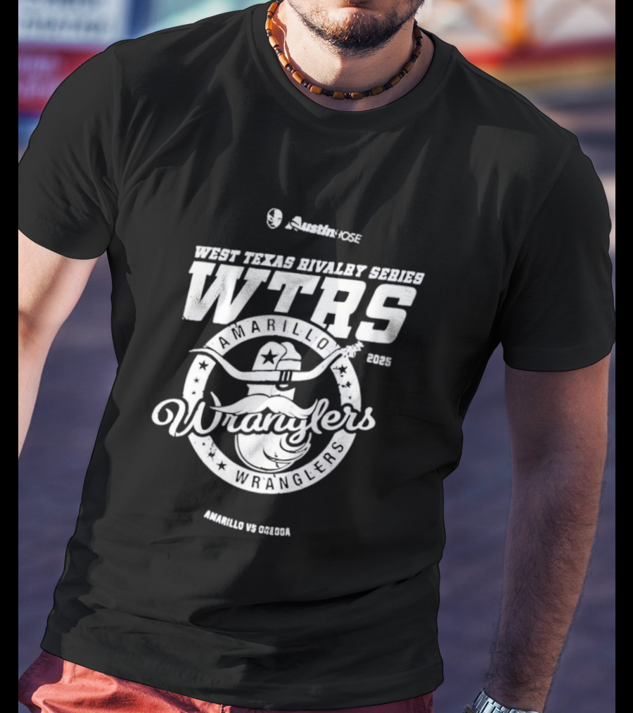 West Texas Rivalry Series WTRS Amarillo Wranglers 2025 AMARILLO VS COLORADO T-Shirt