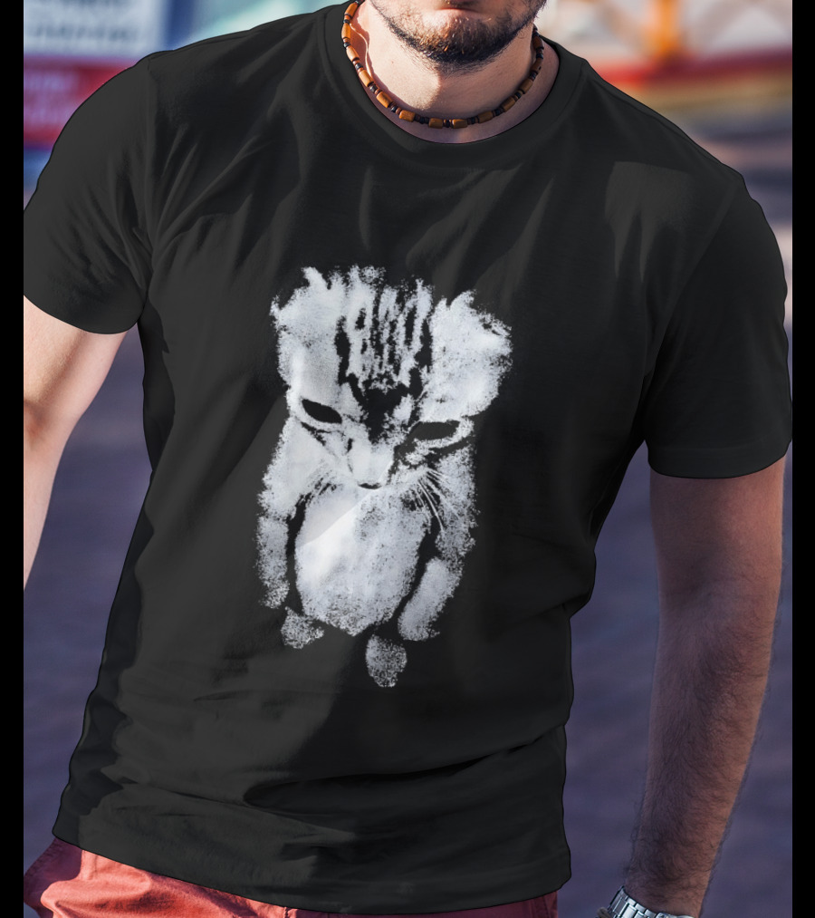 Sad Little Cat Cute Emotional Kitten T-Shirt