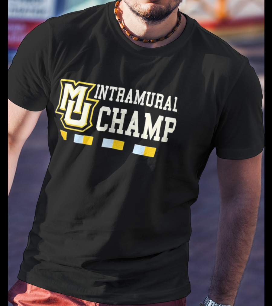 Marquette University Intramural Champion MU Letterman T-Shirt