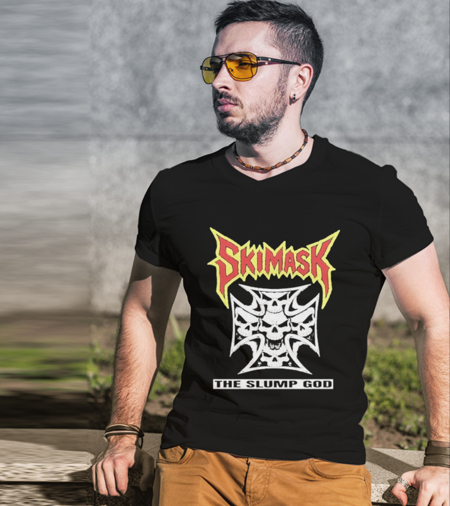 Ski Mask The Slump God Skull T-Shirt