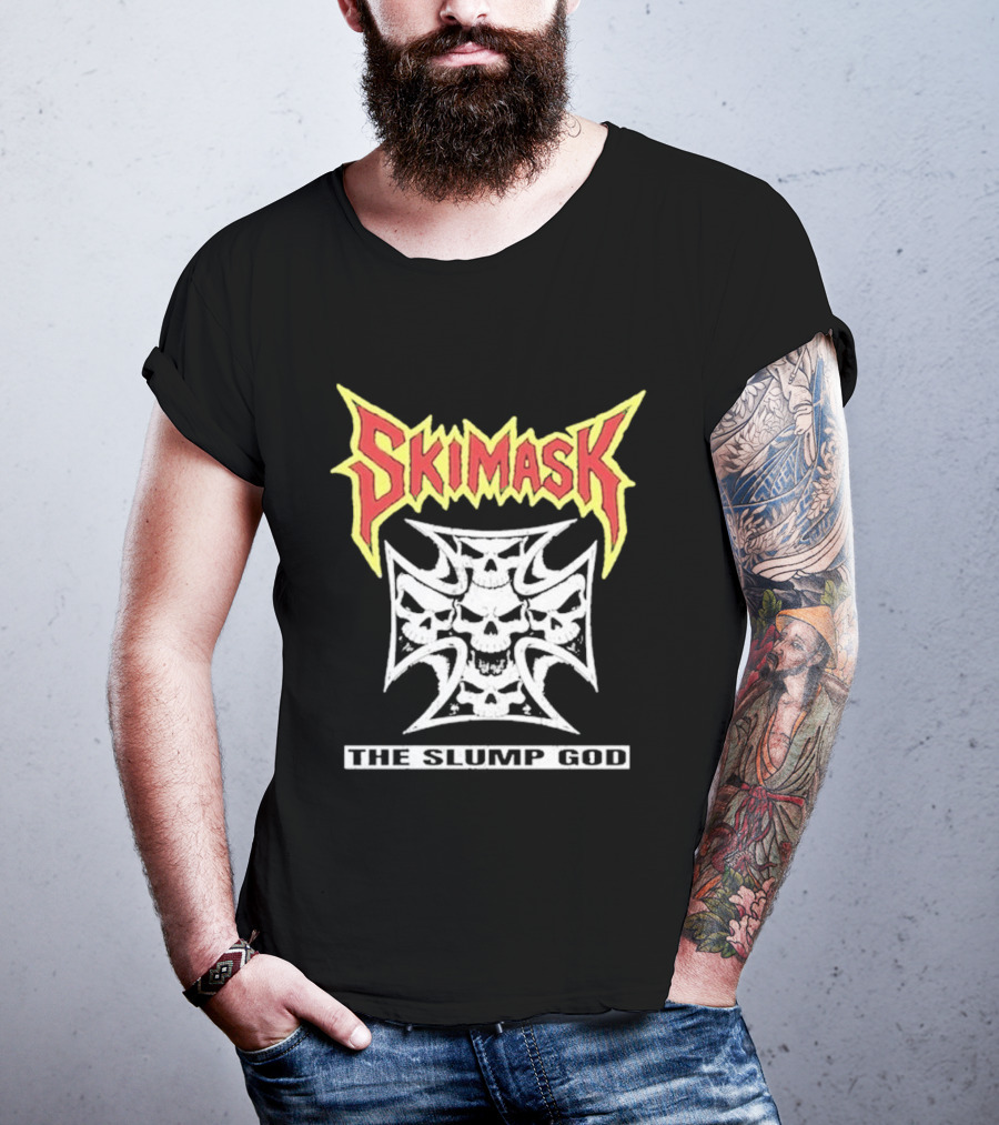 Ski Mask The Slump God Skull T-Shirt
