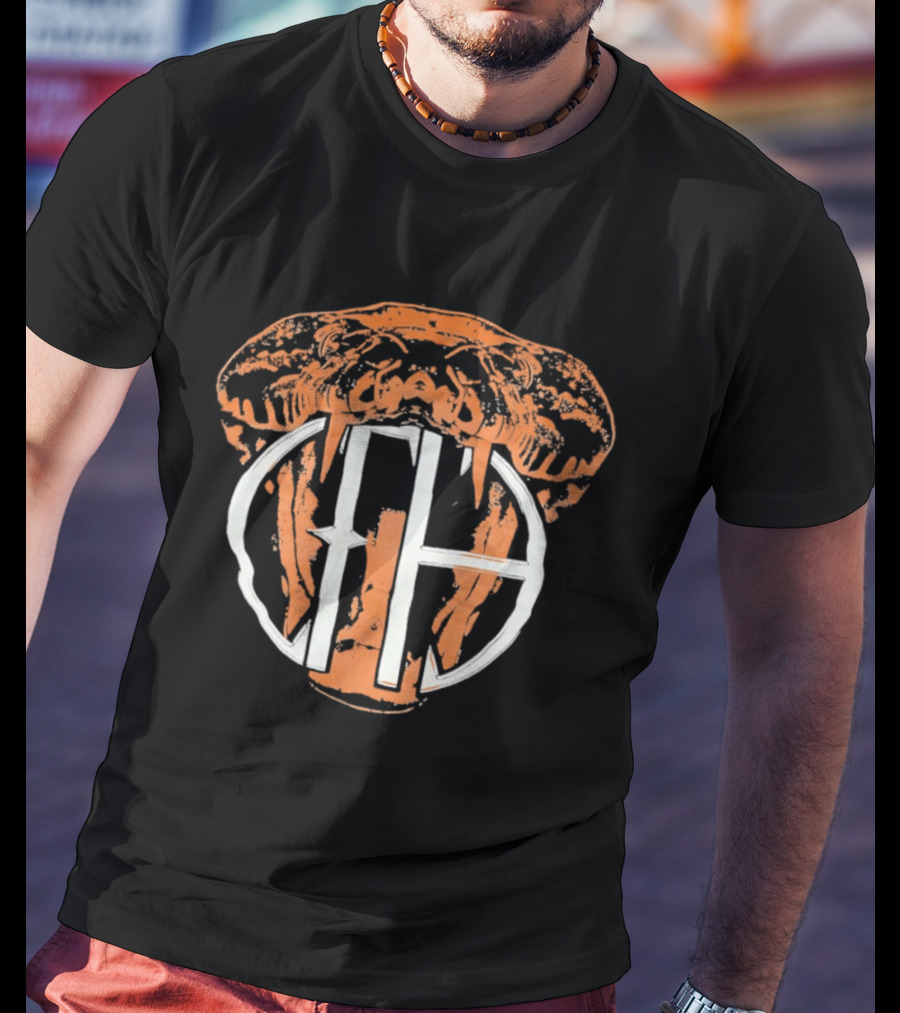 Pantera Orange Snake Fangs White Heavy Metal Music T-Shirt
