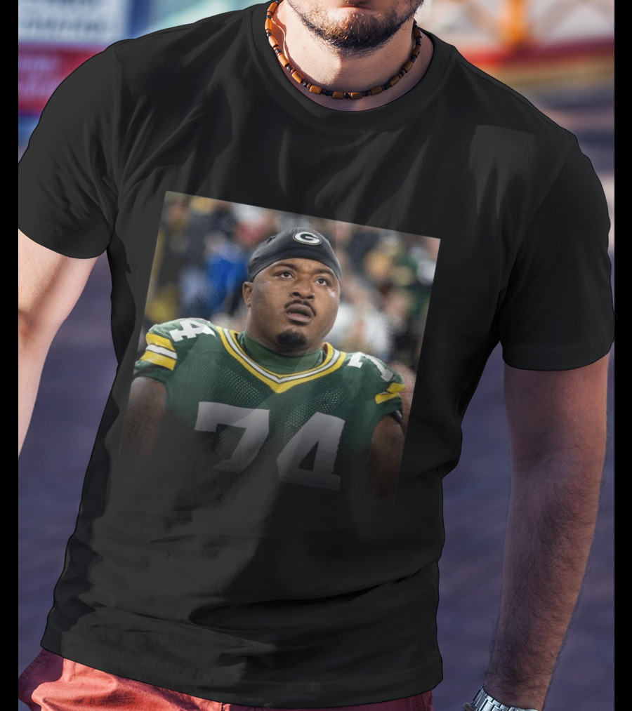 Elgton Jenkins Packers 74 Green Bay NFL Player Gear T-Shirt