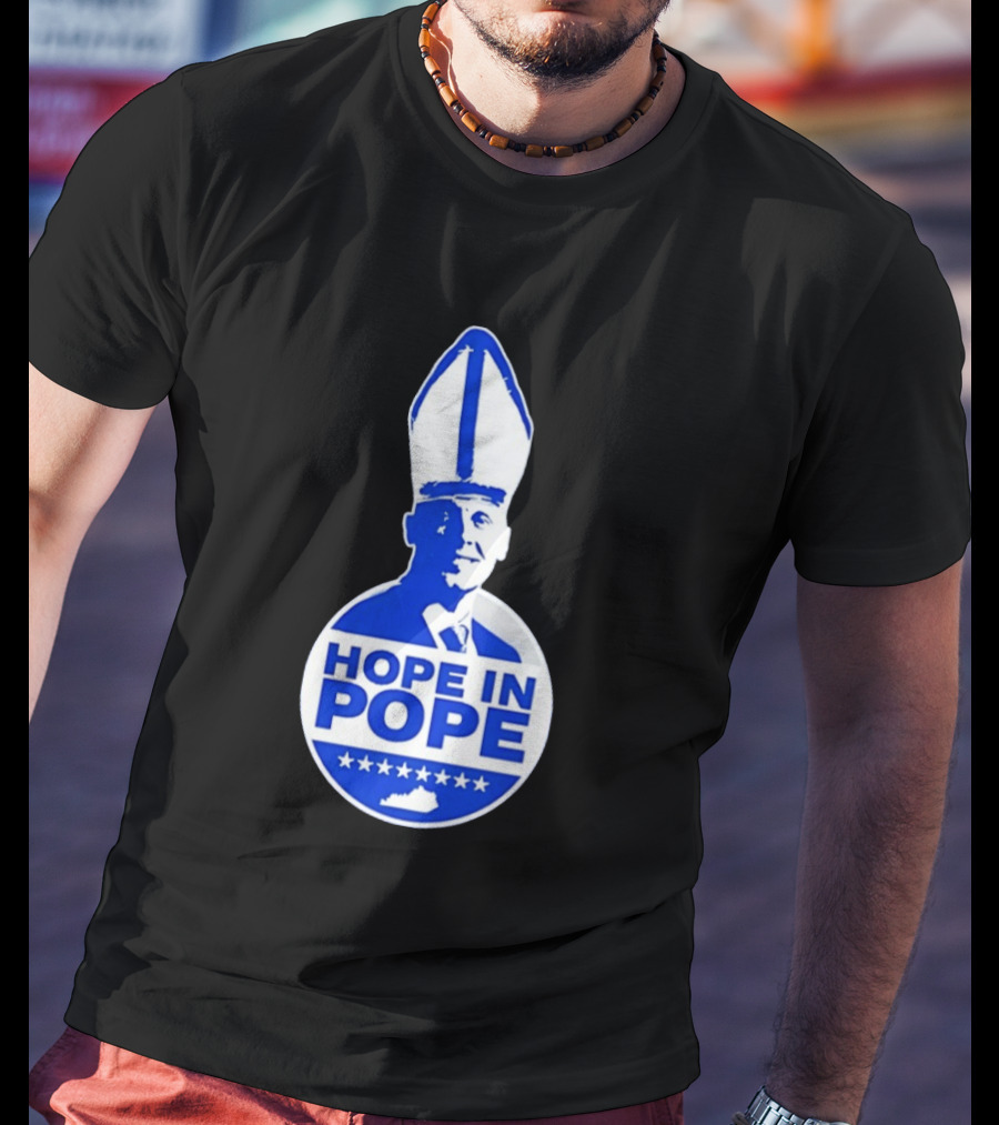 Hope In Pope Kentucky Wildcats Baseball Fan T-Shirt
