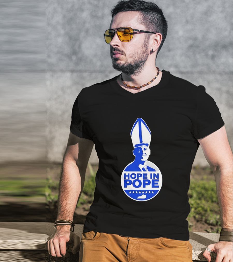 Hope In Pope Kentucky Wildcats Baseball Fan T-Shirt